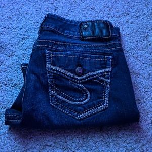 Silver jeans large